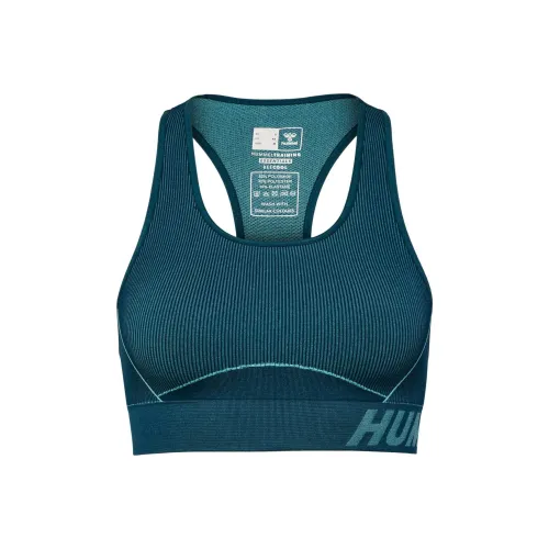 Hummel HmlTE CHRISTEL SEAMLESS SPORTS TOP Sport Vests Women's Green