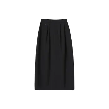 TOUCH Casual Long Skirt Women's Black