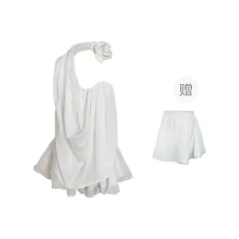 COMMA GIRL Two Piece Skirt Sets Women's White Set