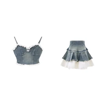 PLANE DRIFT Two Piece Skirt Sets Women's