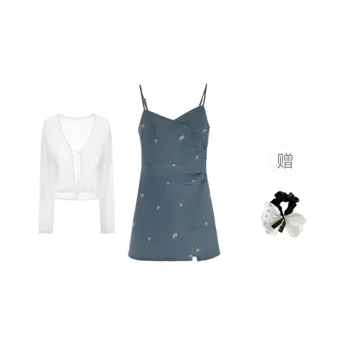 PAVEA Two Piece Skirt Sets Women's