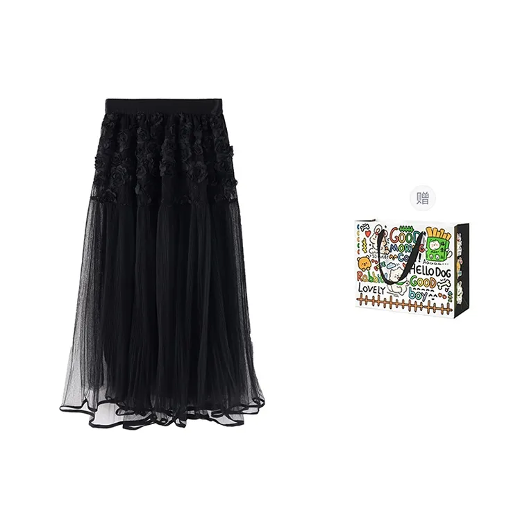 BVODE Casual Long Skirt Women's-5