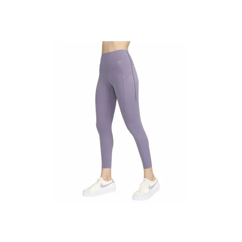 New Balance Women's Medium Support High Waisted 7/8 Sports Pants Women's Purple