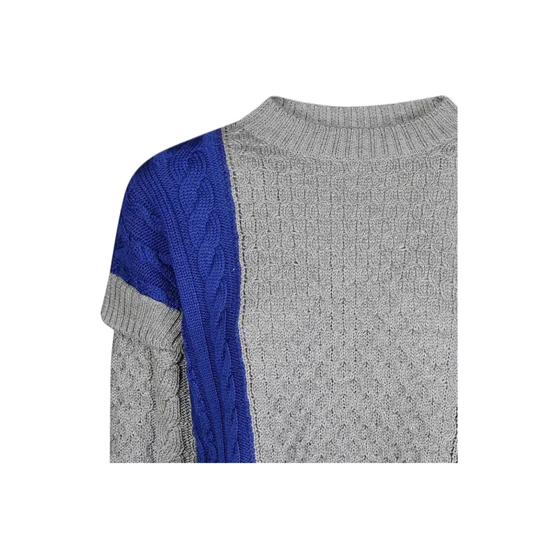 WEEKEND MaxMara Color Block Crewneck Jumper-2