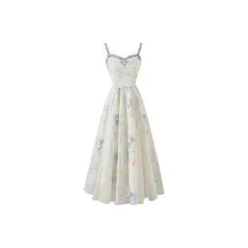 Udon House Slip Dresses Women's Multicolor