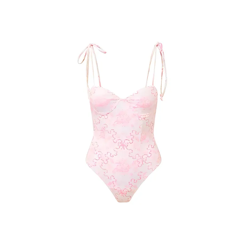 LOVESHACKFANCY One-piece Swimsuit Women's Pink-0