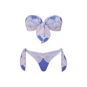 Zimmermann SS25 Bikini Women's Cornflower Blue