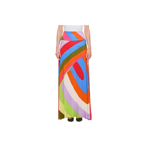 EMILIO PUCCI Iride print Maxi Skirt