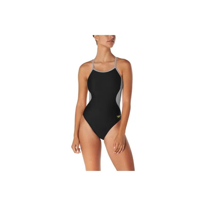 Speedo Flyback One piece Swimsuit Women's Black-0