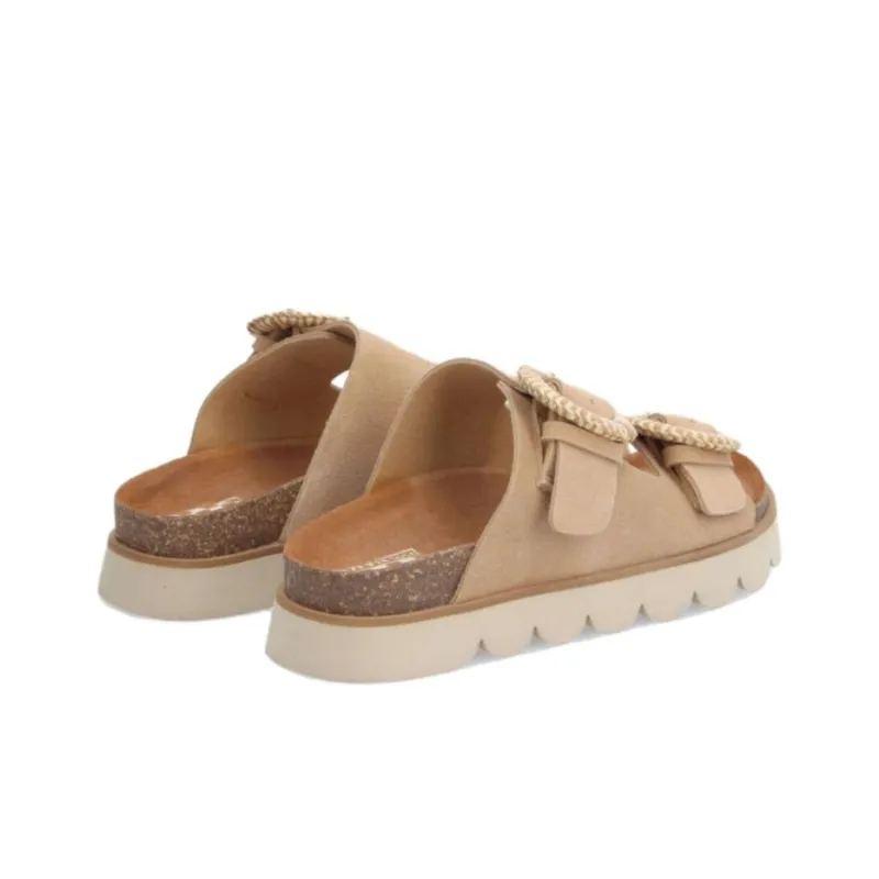 NO NAME EVA Quiet Abrasion Resistant Slide Slippers Women's Brown-3