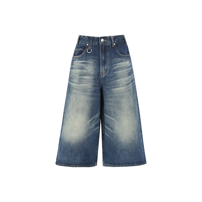 ZAVK Denim Shorts Women's Vintage Blue-0