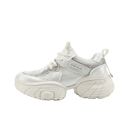 FIVE PLUS Anti Slip Wear Resistant Low Top Chunky Sneakers Women's