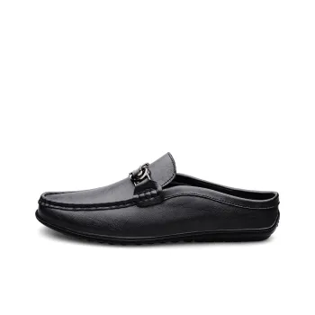 British Knights Slip Resistant Closed Toe Slippers Men's Black