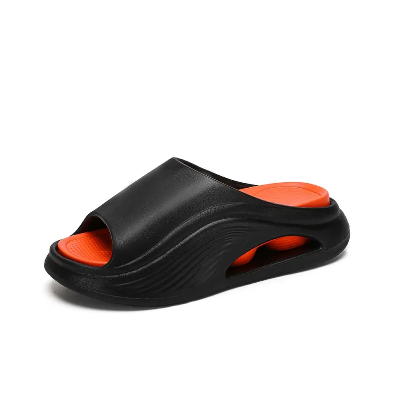 Colorful Creations EVA Cut Out Slip Resistant Abrasion Resistant Odor Resistant Quiet Slide Slippers Men's-2