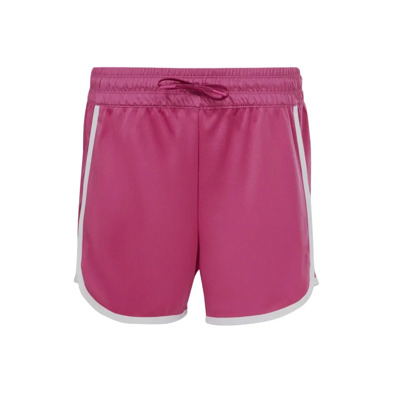 Reebok Workout Ready High-Rise Sports Shorts Women's Half-Proud Pink-0