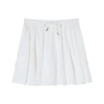 XIANGYING Casual Short Skirts Women's White