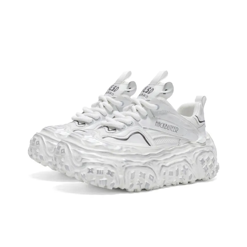 HACKBUTEER Low Top Chunky Sneakers Men's Box Included-11