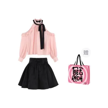 LWLG Two Piece Skirt Sets Women's