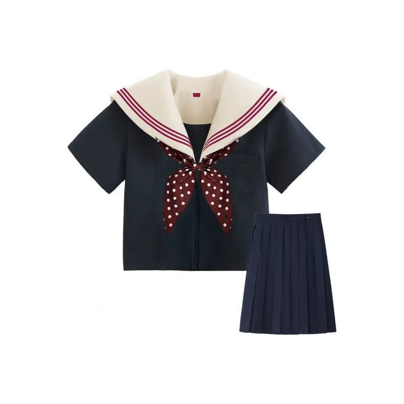 Luohua Candy Two Piece Skirt Sets Women's-4