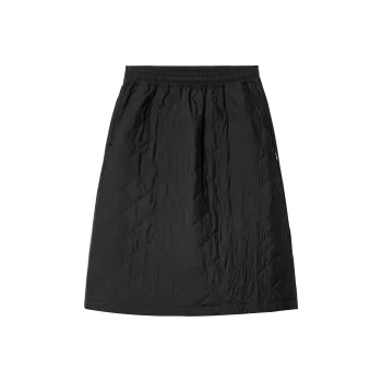 Carhartt WIP FW24 Casual Long Skirt Women's Black