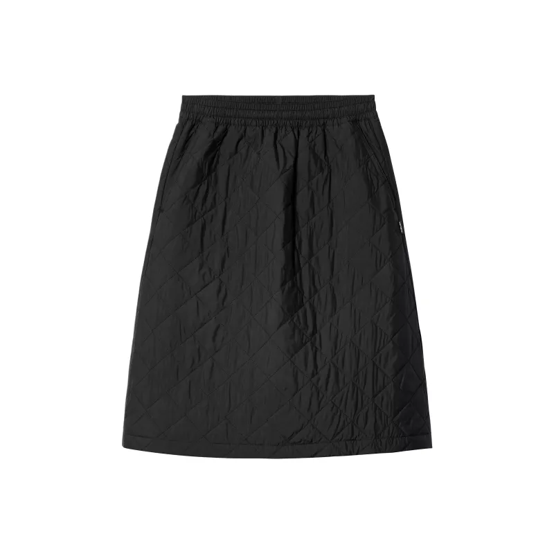 Carhartt WIP FW24 Casual Long Skirt Women's Black-0