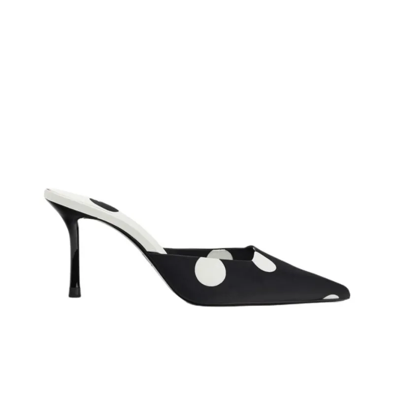 ZARA Abrasion Resistant Closed Toe Slippers Women's Black-1