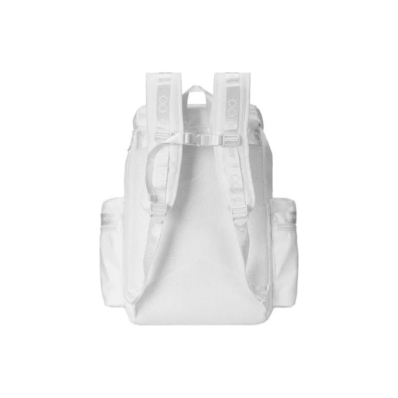 8atheist Polyester Backpack Regular Unisex Silver White-2