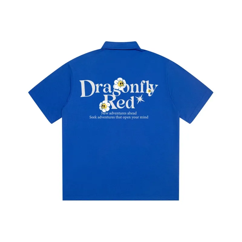 RED DRAGONFLY Polo Shirt Unisex-9