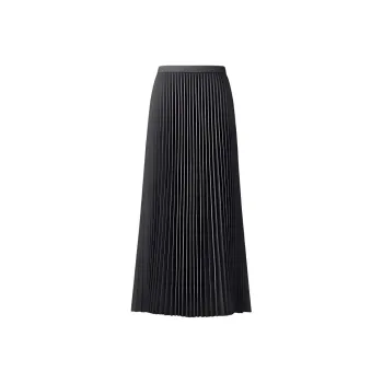 UNIQLO C Collection Casual Long Skirts Women's Dark Gray