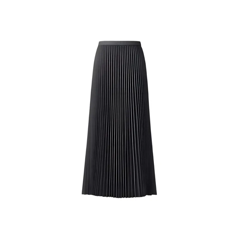 UNIQLO C Collection Casual Long Skirts Women's Dark Gray-0