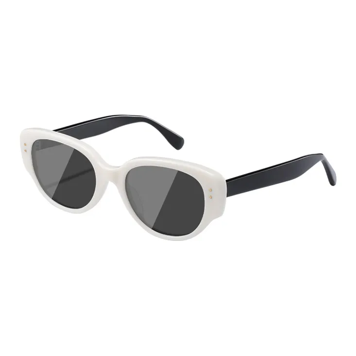 BERTHA Plate Frame TR/Memory Plastic Cat Eye Sunglasses Unisex-6