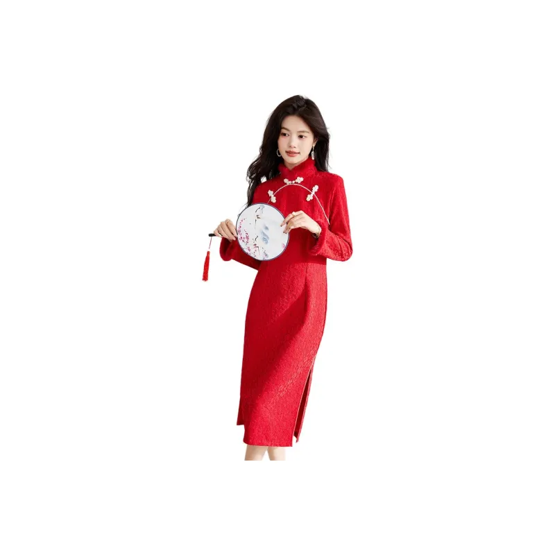 ORIGIN Cheongsams Women's Red-0