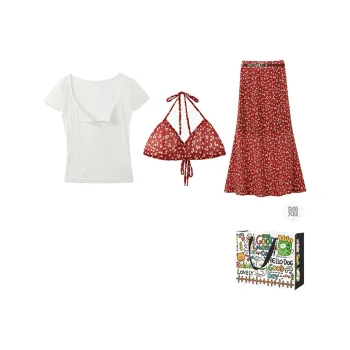 HAPG Two Piece Skirt Sets Women's