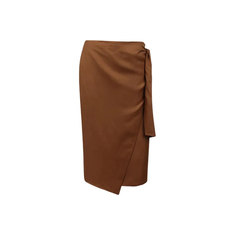 MaxMara Casual Long Skirts Women's Brown-0