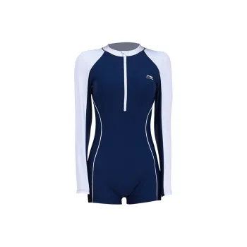 LiNing One piece Swimsuit Women's Blue White