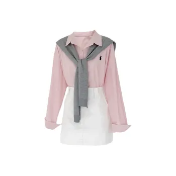 Local Gal Skirt Set Women's Pink