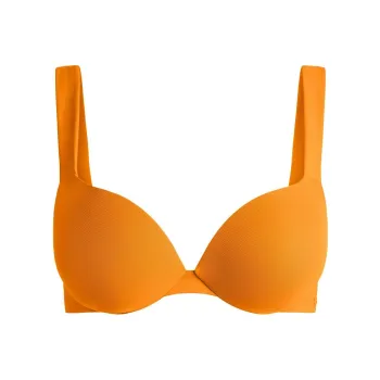 SKIMS SS25 SIGNATURE SWIM ULTIMATE PUSH UP BIKINI TOP Bikini Women's Tangerine/Orange