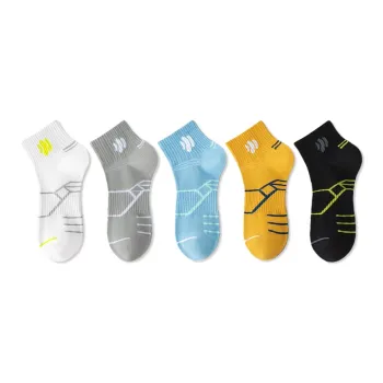 JIAZINI Basketball Socks Men's 5 Pack