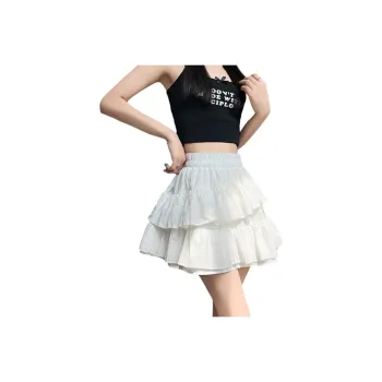 ROBINHOOD Casual Short Skirts Women's White
