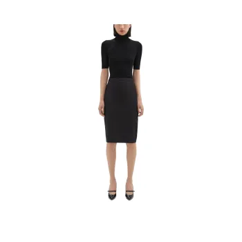 THEORY Casual Long Skirts Women's Black