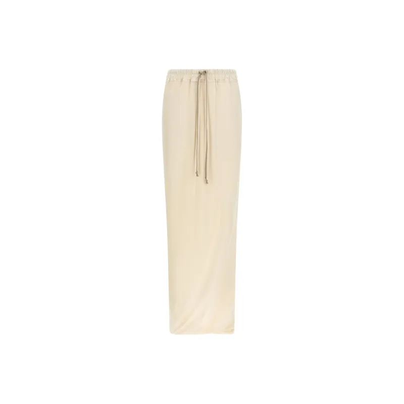 Rick Owens DRKSHDW Pull On Pillar Maxi Skirt-0