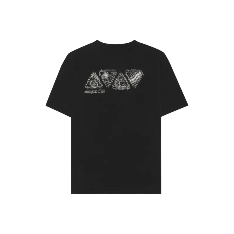 Le Coq Sportif Set in Sleeve Basic Short Sleeved T Shirts Women's-3