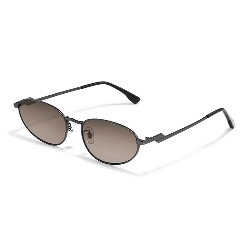 Sagawa Stainless Steel Metal Cat Eye Sunglasses Unisex-6