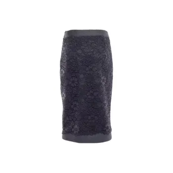 PAROSH Casual Long Skirt Women's Gray