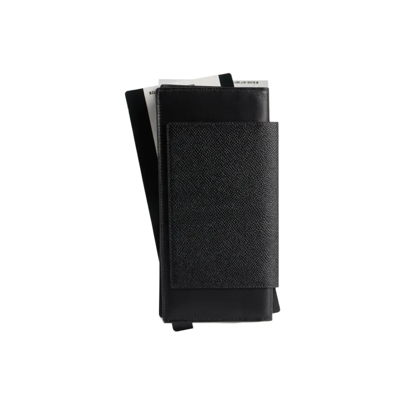 Balenciaga Calfskin Wallet Men's Black-1
