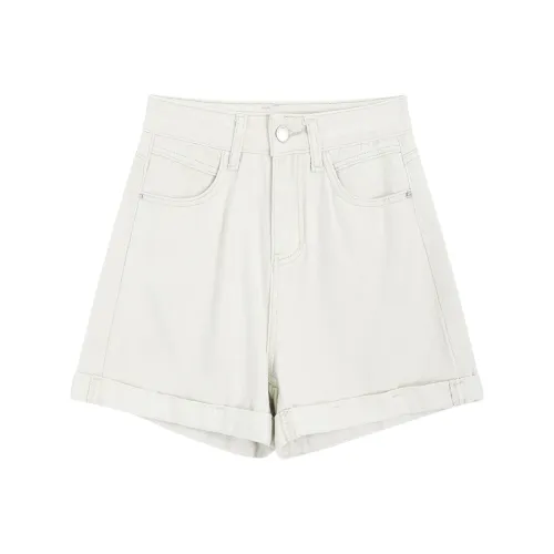 DGMZ Denim Shorts Women's Apricot