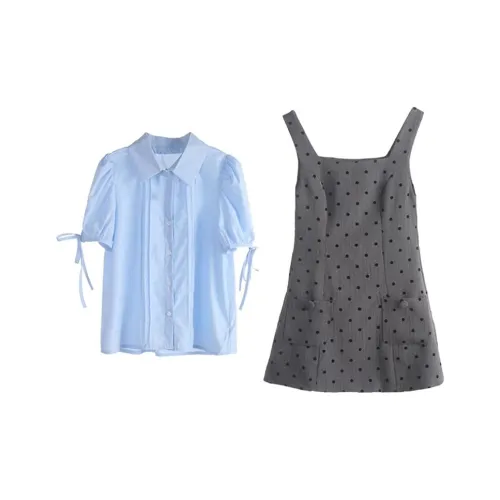 PLANE DRIFT Two Piece Skirt Sets Women's