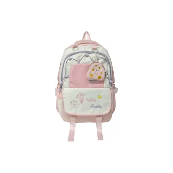 Yalu Nylon Backpack Regular Unisex Multicolor