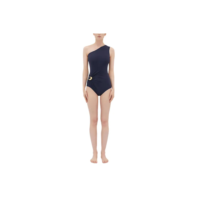 Bottega Veneta FW24 One piece Swimsuit Women's Dark Blue-0