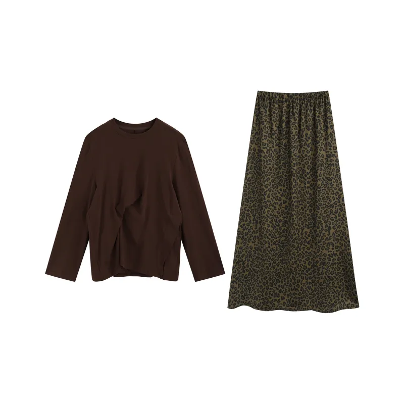 Garbege Two Piece Skirt Sets Women's-0